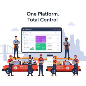 All-in-one FSM unifies field service operations for Twin Falls contractors, from scheduling to invoicing
