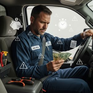 Hidden costs of accepting cash payments for field service contractors